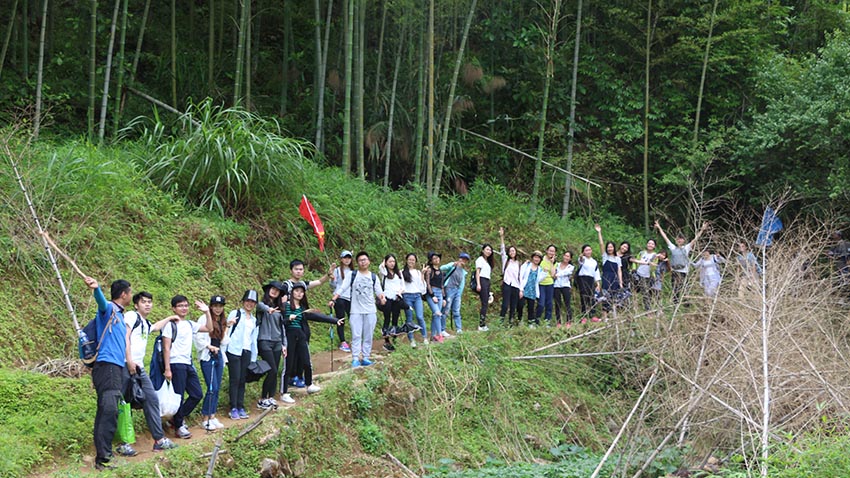 棒谷網(wǎng)絡(luò)從化溪頭村徒步拓展活動(dòng)